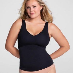 NWT Honeylove LiftWear Wide Strap Tank, Vamp Black, 2X